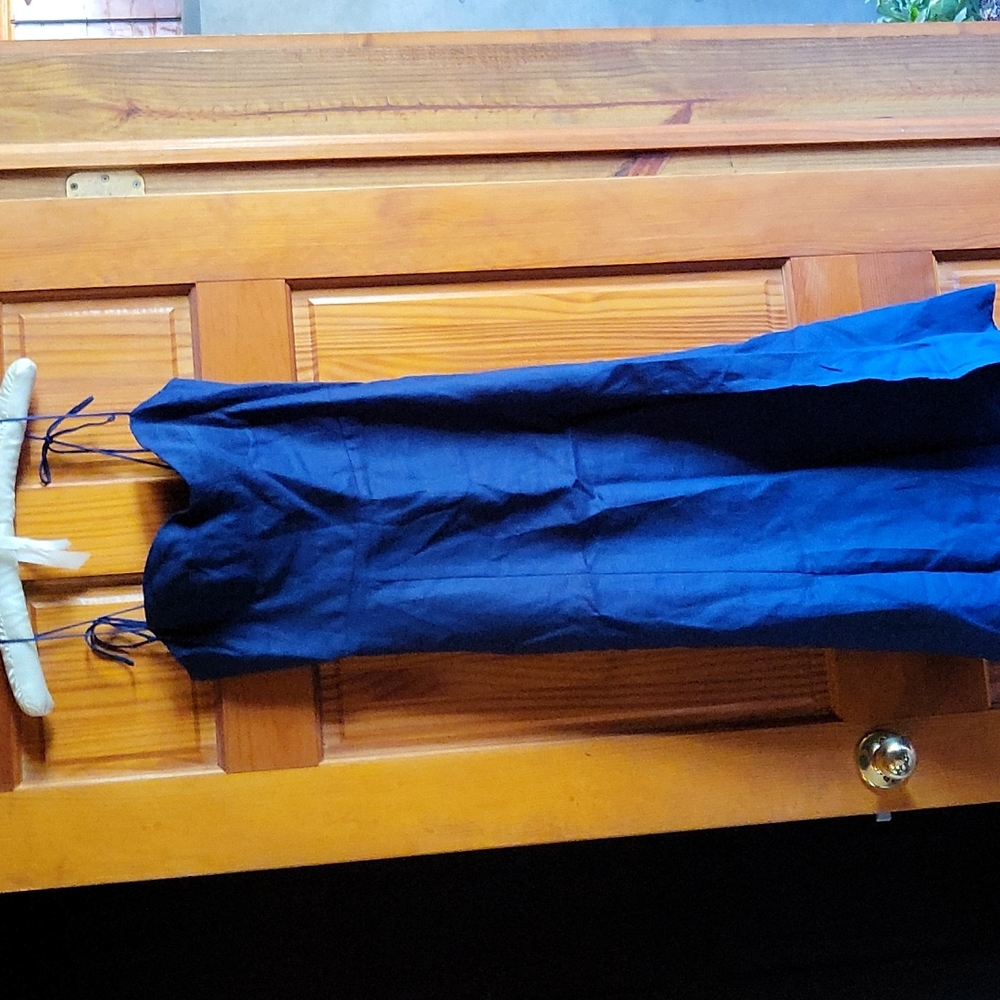 Reformation navy sexy dress